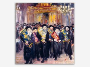 Hasidim in Simchat Tora